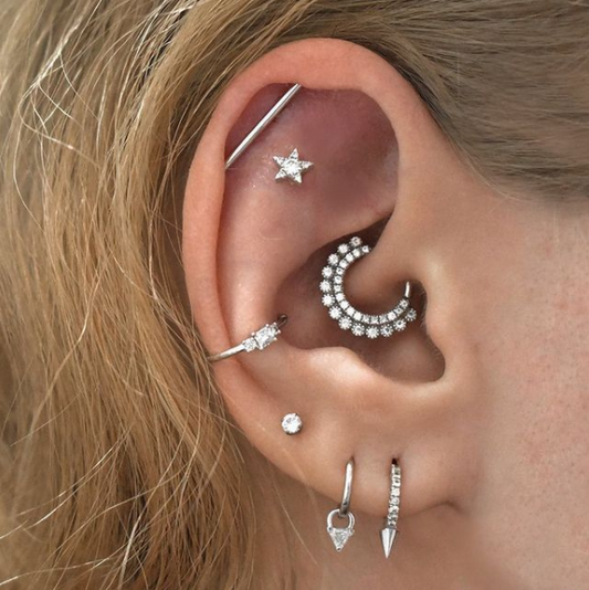12 Top Ear Piercing Types & Your Guide To Each One